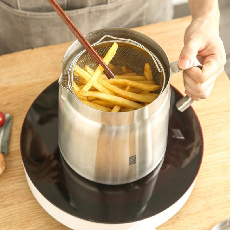 2 in 1 Frituurpan - Smaak, gemak en plezier!