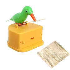 Birdie Tooth picker-De speelse en stijlvolle prikkerhouder